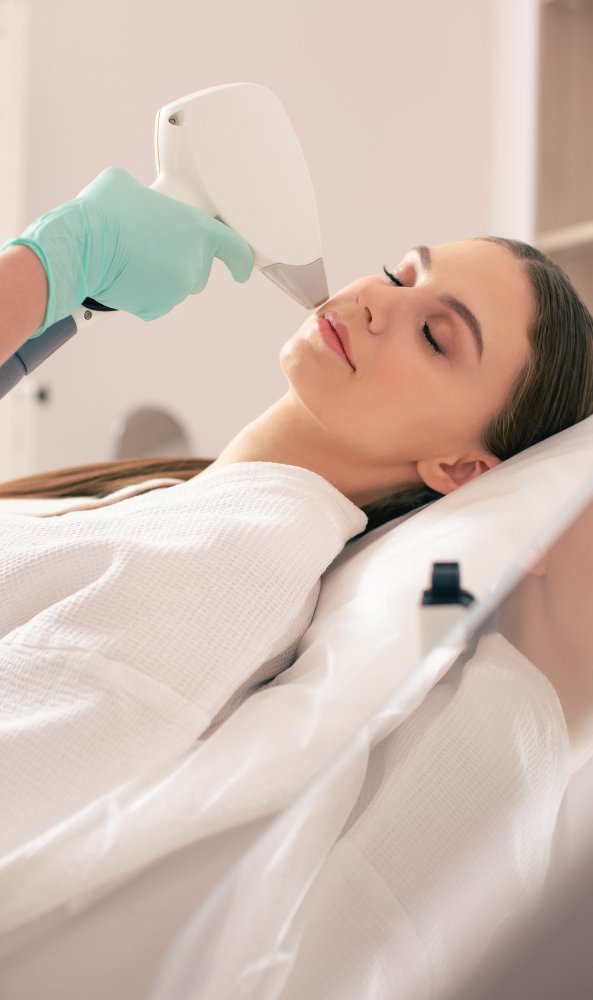 სხივოსანი კანი - Medgel პროცედურების შედეგი